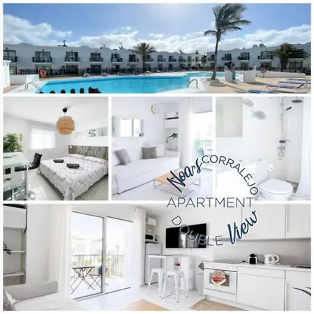 Sunny Noa'S Apartment Double Pool View- Wifi Fibra By Rentalfue Corralejo Exterior photo